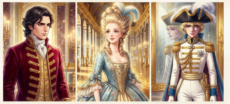 マリー・アントワネットとフェルゼンの許されざる恋と宮廷生活