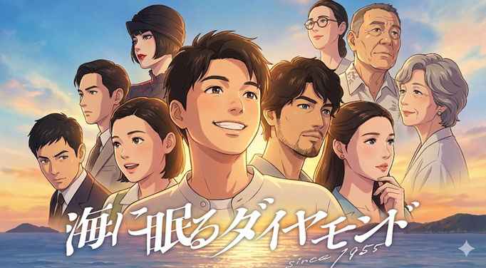 海に眠るダイヤモンドイメージ