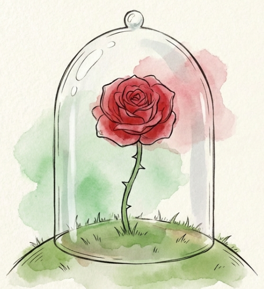 星の王子さまとバラの愛のすれ違いと旅立ちの理由