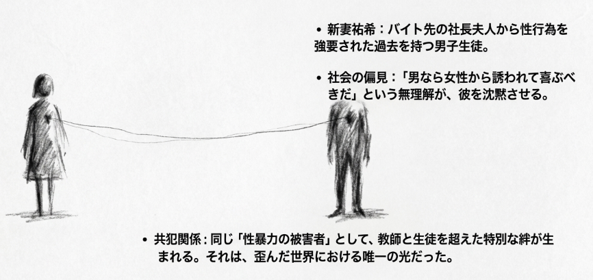 新妻祐希のトラウマと男らしさの呪縛