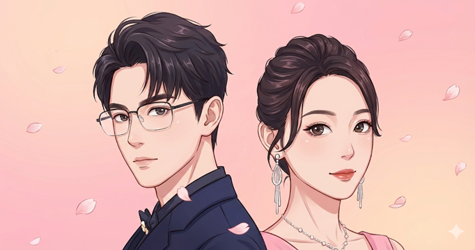 バラのようなスピード婚イメージ